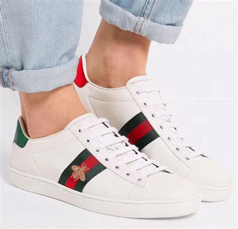 gucci ace enbroidered sneakers replica|gucci new ace platform sneakers.